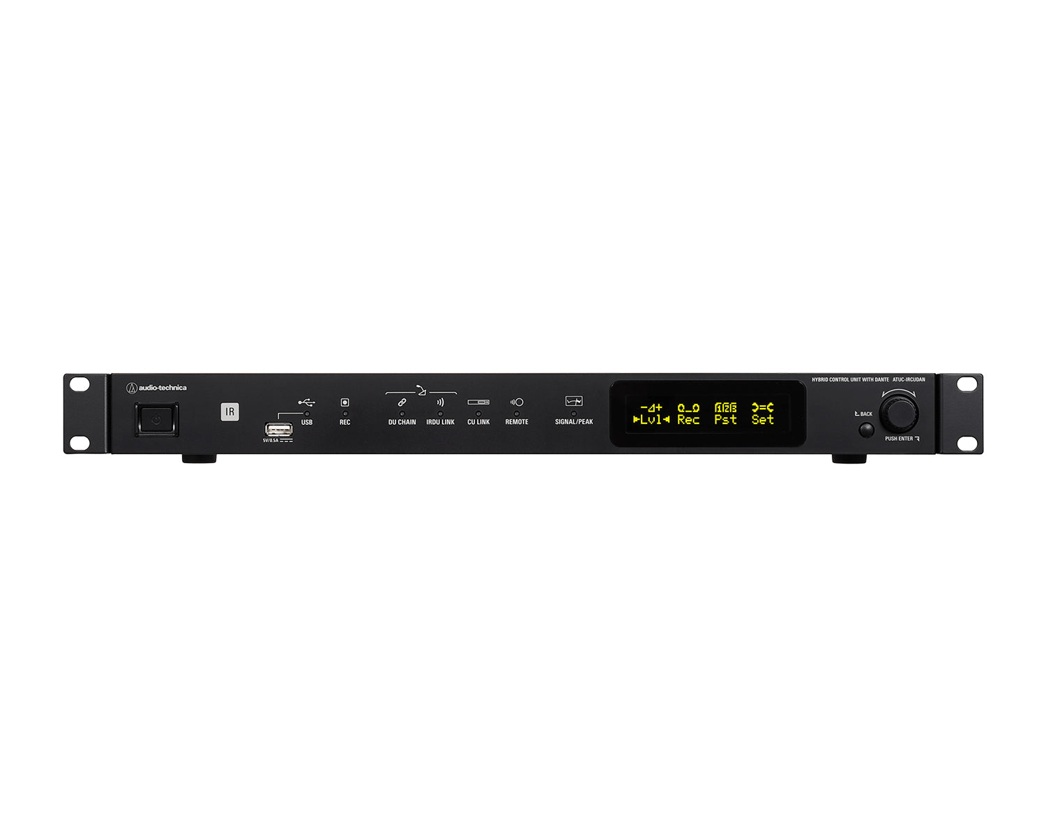 AUDATUCIRCUD - Audio Technica ATUC IRCUDAN Hybrid Control Unit 2 Mic or Line In and 2 Aux In DANTE Image 2