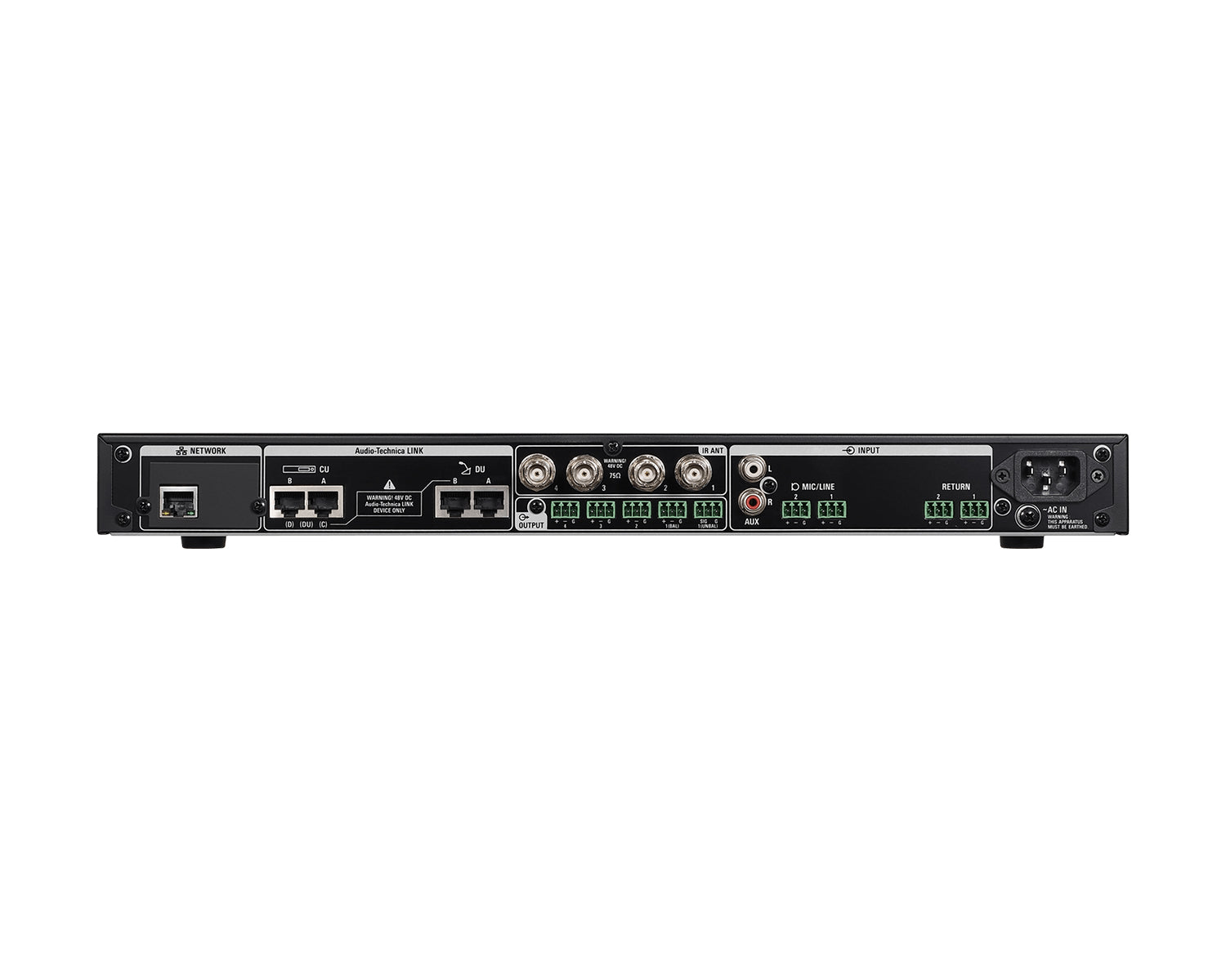 AUDATUCIRCU - Audio Technica ATUC IRCU Hybrid Control Unit 2 Mic or Line In and 2 Aux In Image 3