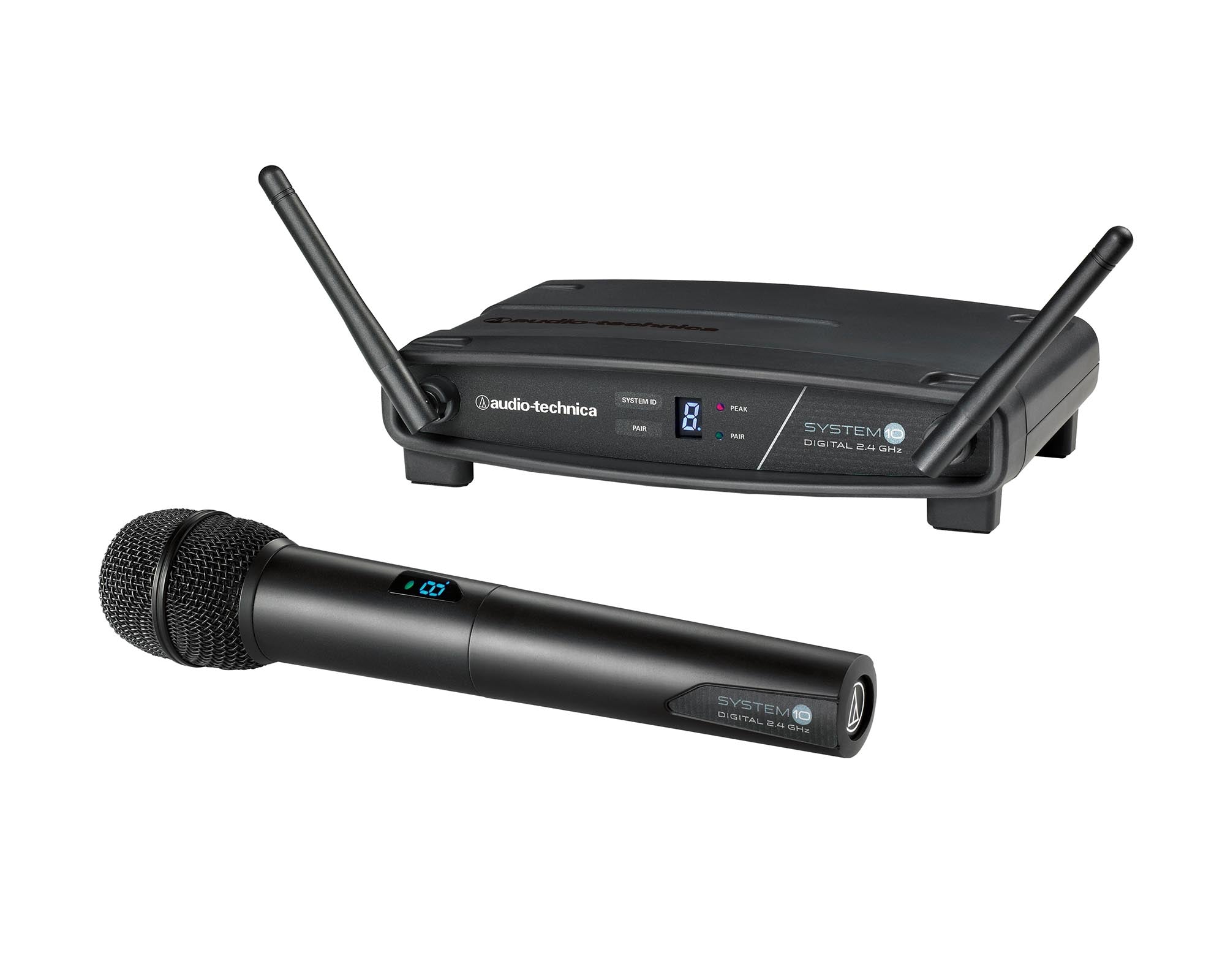 AUDATW1102 - Audio Technica ATW 1102 System 10 2.4GHz Digital Handheld Wireless Mic System Image 1