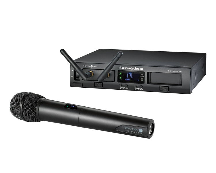 AUDATW1302 - Audio Technica ATW 1302 System 10 PRO Rack Mount 2.4GHz Handheld Mic System Image 1