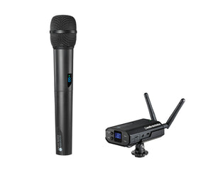 AUDATW1702X3M - Audio Technica ATW 1702X3M System 10 Camera Mount 2.4GHz Handheld and XLR Cable Image 1