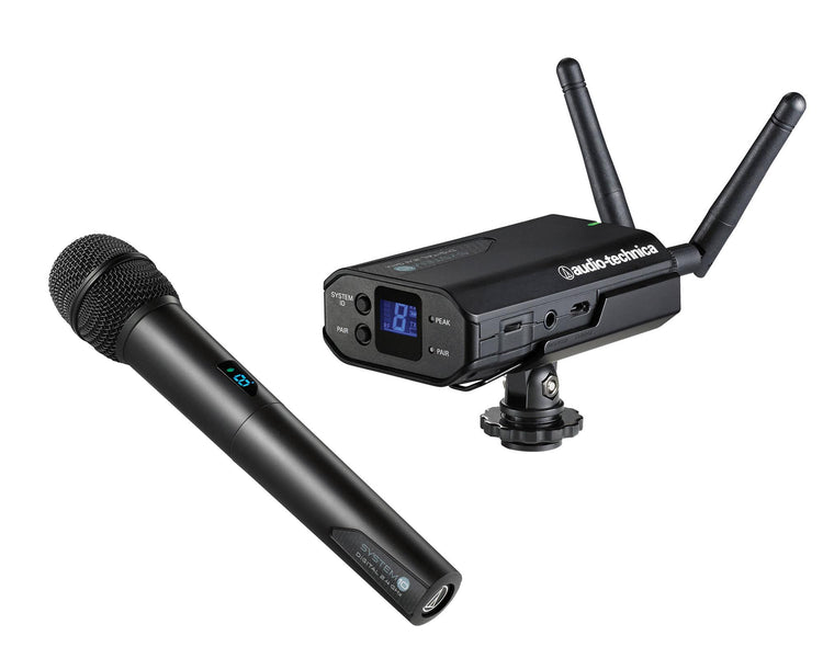 AUDATW1702 - Audio Technica ATW 1702 System 10 Camera Mount 2.4GHz Handheld Mic System Image 1
