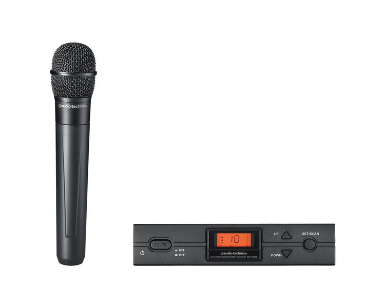 AUDATW2120CU - Audio Technica ATW 2120C (UA) Handheld Mic System T220c Capsule 606 613 MHz CH38 Image 1
