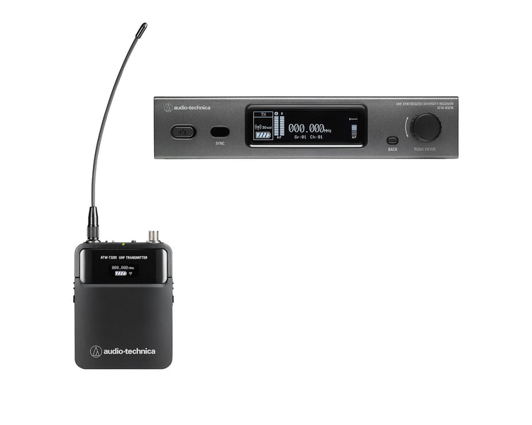 AUDATW3211EF1 - Audio Technica ATW 3211 (EF1) Bodypack Wireless Mic System Ex Mic 590 650MHz Image 1