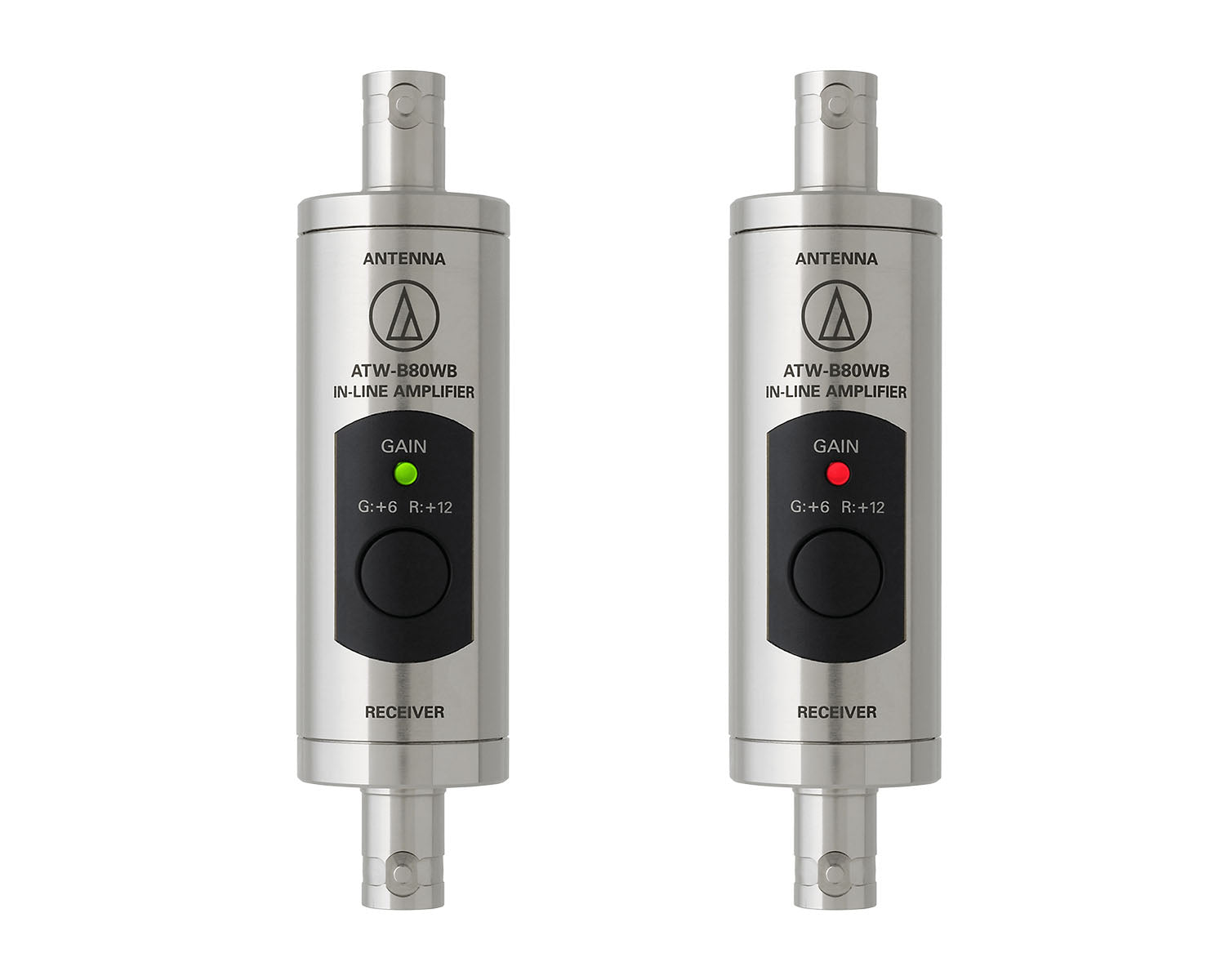 AUDATWB80WB - Audio Technica ATW B80WB UHF 470 990MH Pair of Inline Antenna Boosters Image 1