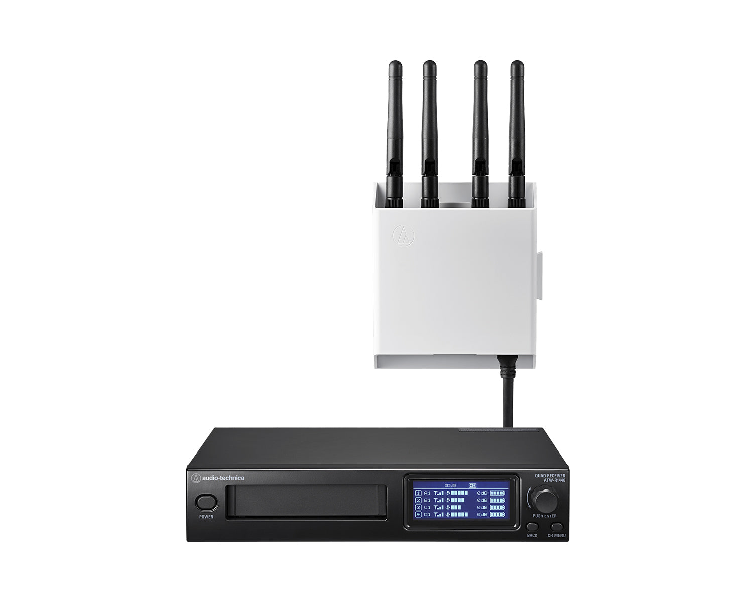 AUDATWR1440 - Audio Technica ATW R1440 System 20 PRO QUAD Receiver 2.4GHz Image 4