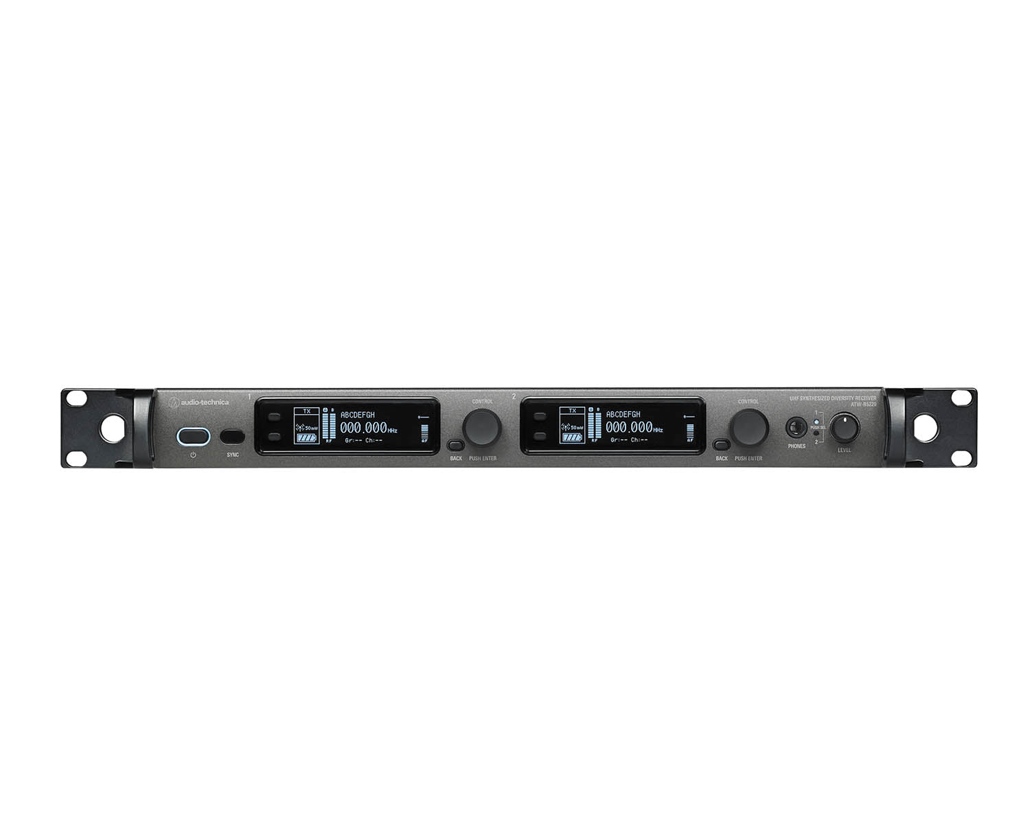 AUDATWR5220D - Audio Technica ATW R5220DAN 5000 Series Dual Channel Receiver and DANTE Output EG1 Image 1