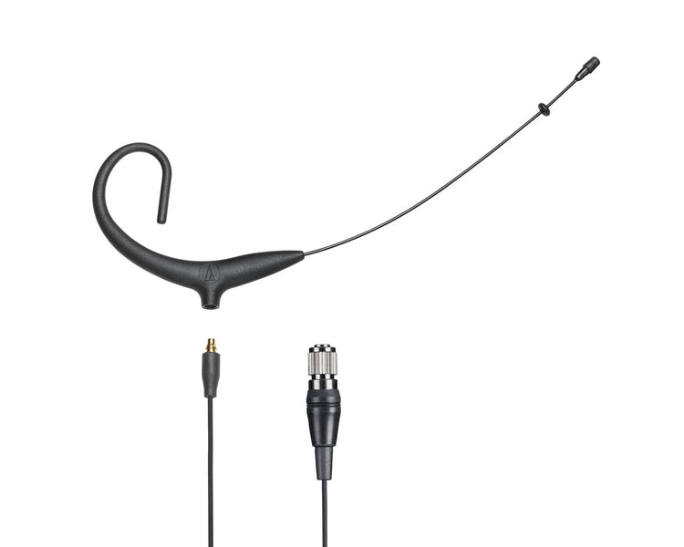 AUDBP892XCH - Audio Technica BP892xcH Submin Omni Earworn Mic Long Boom cH Plug BLACK Image 1
