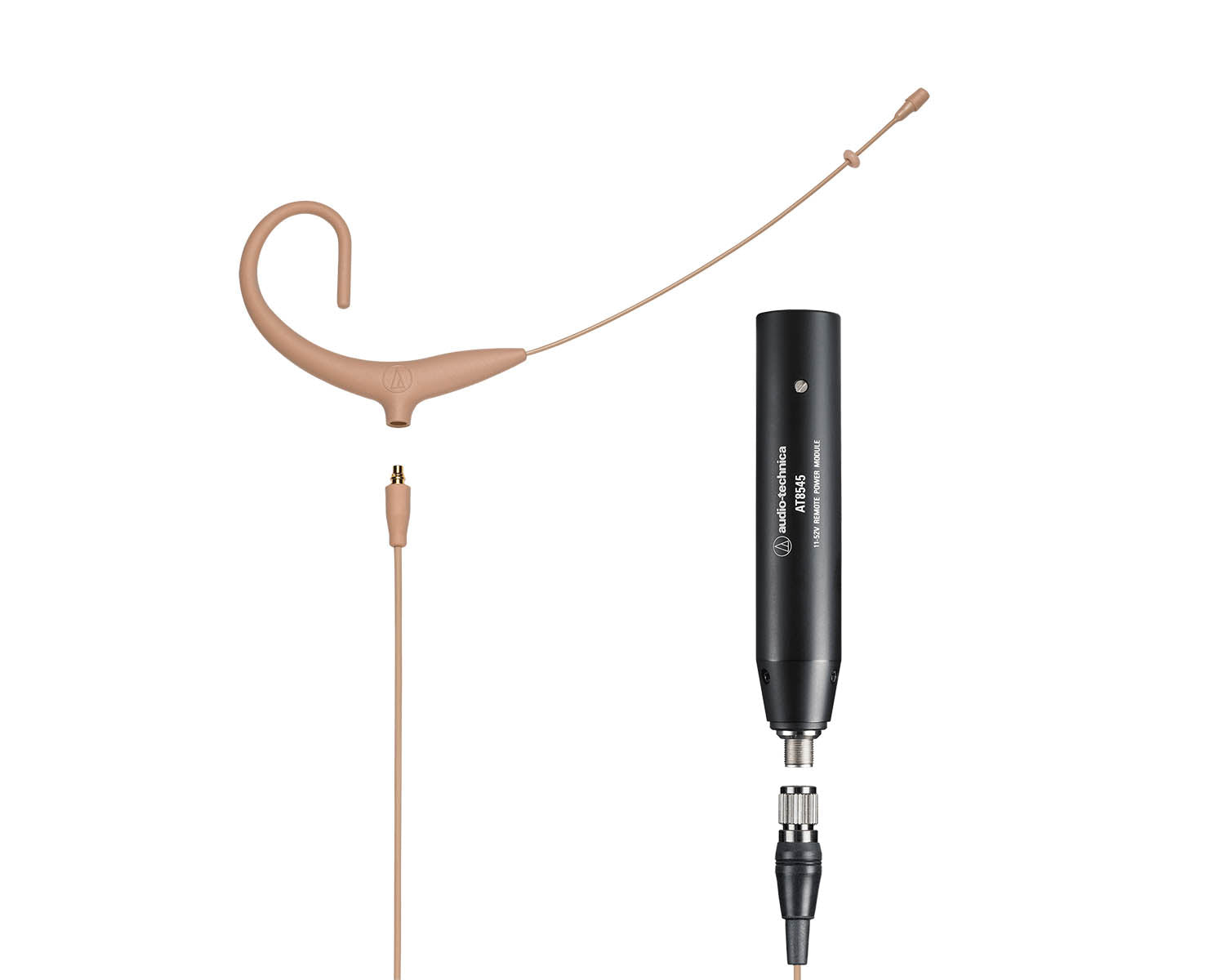 AUDBP892XTH - Audio Technica BP892x TH Submin Omni Earworn Mic BEIGE Inc AT8545 Power Module Image 1