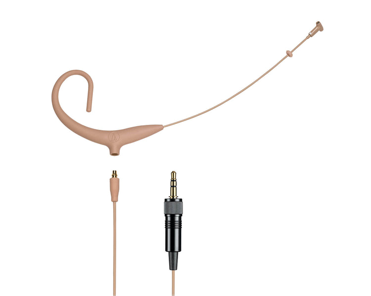 AUDBP894XCLMT - Audio Technica BP894xcLM3 TH Cardioid Earworn Mic 3.5mmSennheiser Jack BEIGE Image 1