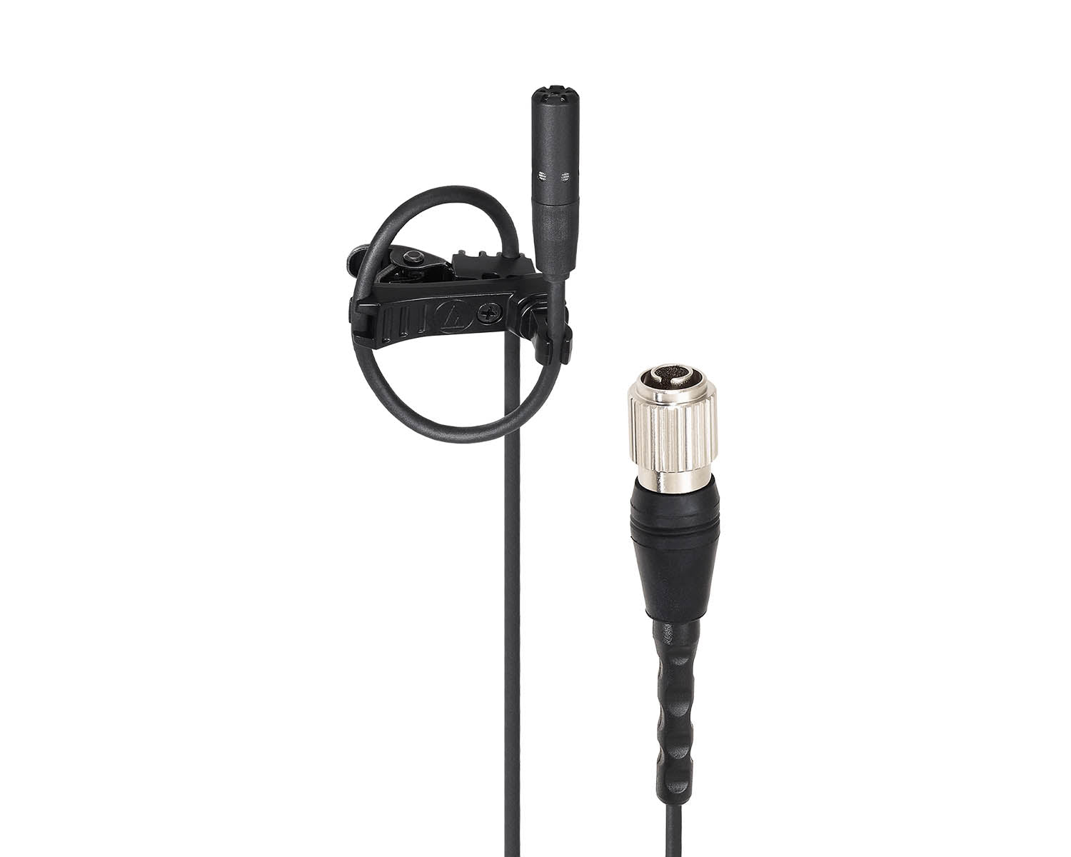 AUDBP898CH - Audio Technica BP898cH Submini Cardioid Condenser Lavalier Mic cH Plug Black Image 1