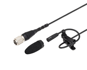 AUDBP899CW - Audio Technica BP899cW Submini Omni Condenser Lavalier Mic cW Plug Black Image 3