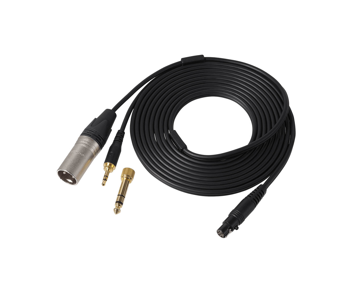 AUDBPHS2S - Audio Technica BPHS2S Single Ear Broadcast Headset Dynamic Mic XLR and 6.3mmCable Image 2
