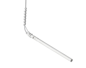 AUDES933WMLMIC - Audio Technica ES933WMLMIC MicroLine Condenser Hanging Mic TA3F Connector WHITE Image 1