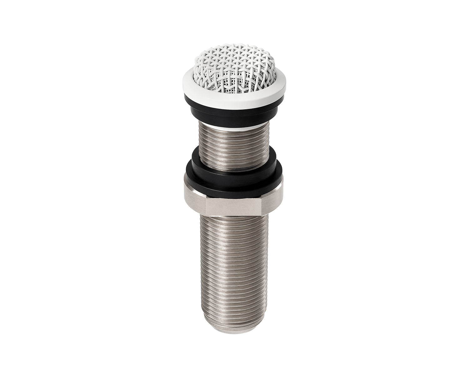 AUDES945WOTB3 - Audio Technica ES945WO or TB3 Mini Omni Cond 3 Pin Flush Mount Boundary Mic White Image 1