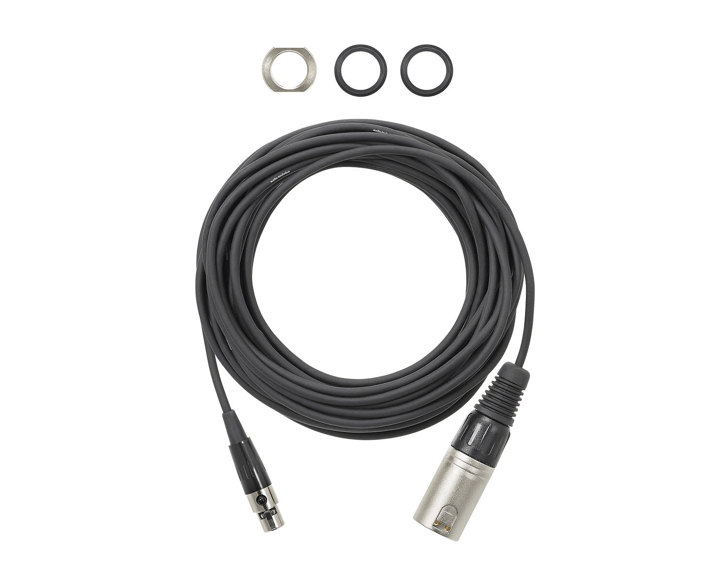 AUDES945WOTB3 - Audio Technica ES945WO or TB3 Mini Omni Cond 3 Pin Flush Mount Boundary Mic White Image 4