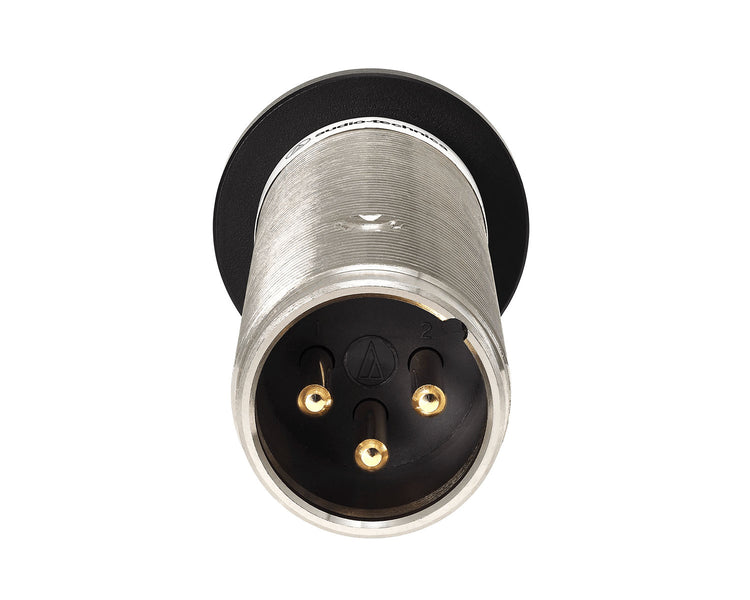 AUDES947CXLR - Audio Technica ES947C or XLR Card Cond 3 Pin Flush Mount Boundary Mic Black Image 3