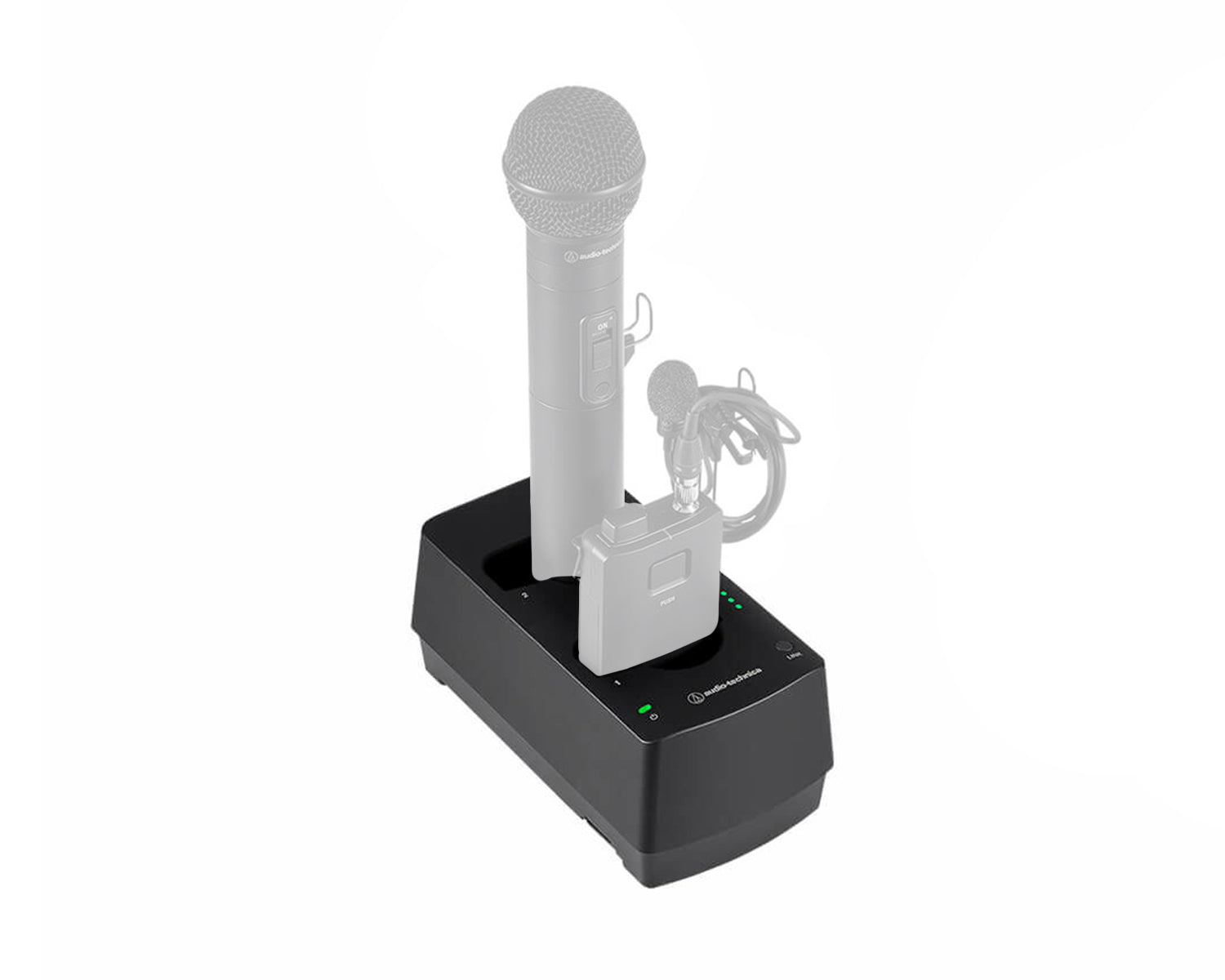 AUDESWCHG4 - Audio Technica ESW CHG4 Two Bay Charging Station for ESW T4101 or ESW T4102 Image 2