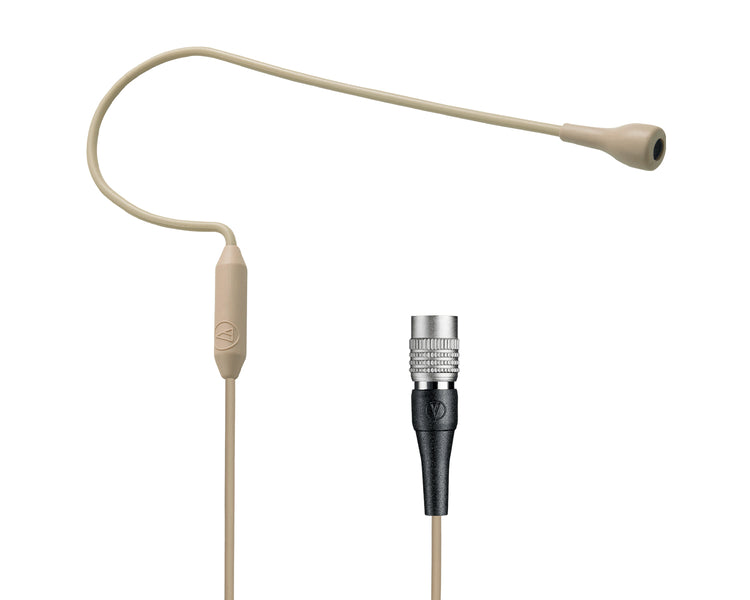 AUDPRO92CWT - Audio Technica PRO92cW TH Omni Condenser Headmic cW 4 Pin Plug BEIGE Image 1