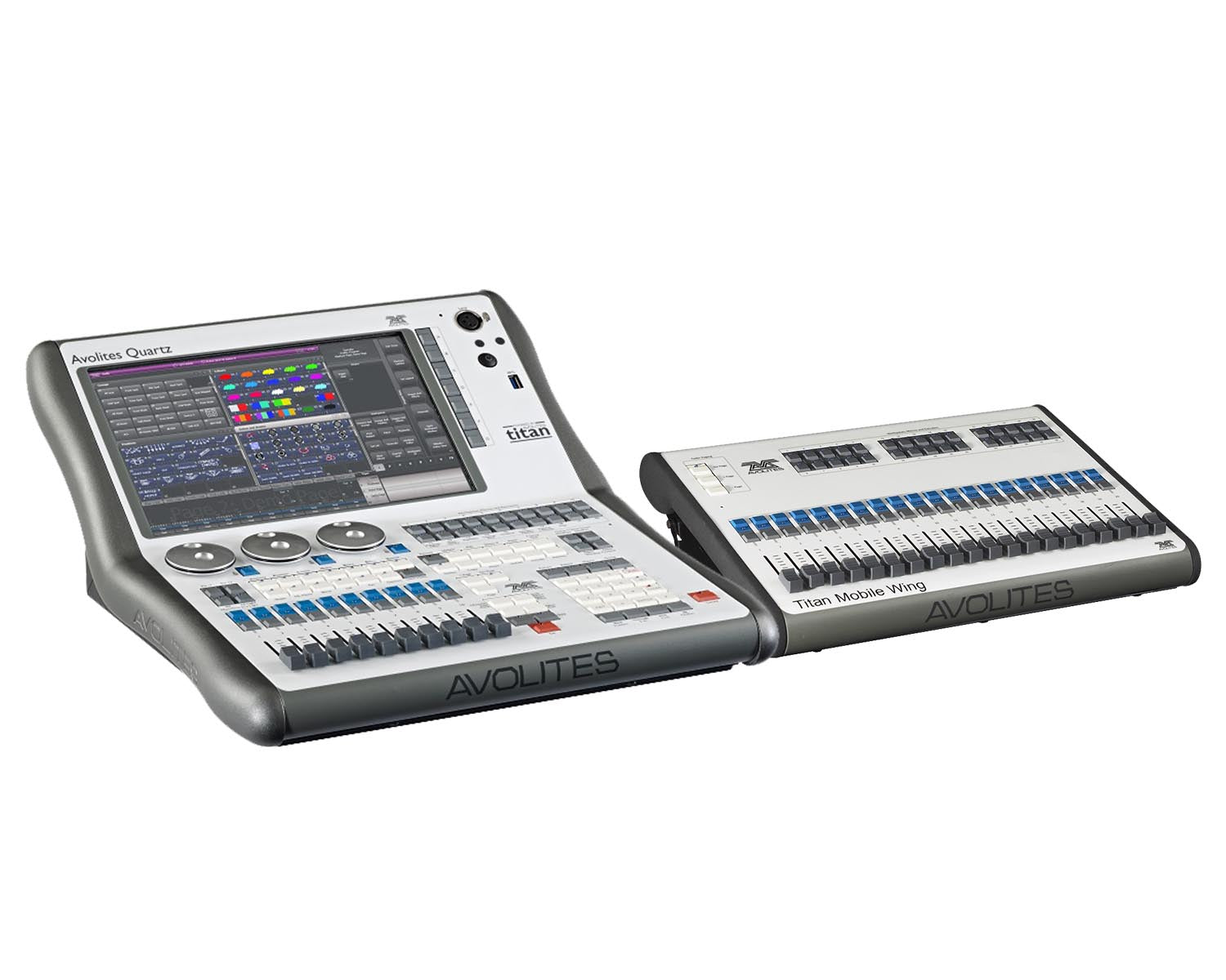 AVOQBMW - Avolites Quartz Console BUNDLE (Quartz Console and Titan Mobile Wing) Image 1