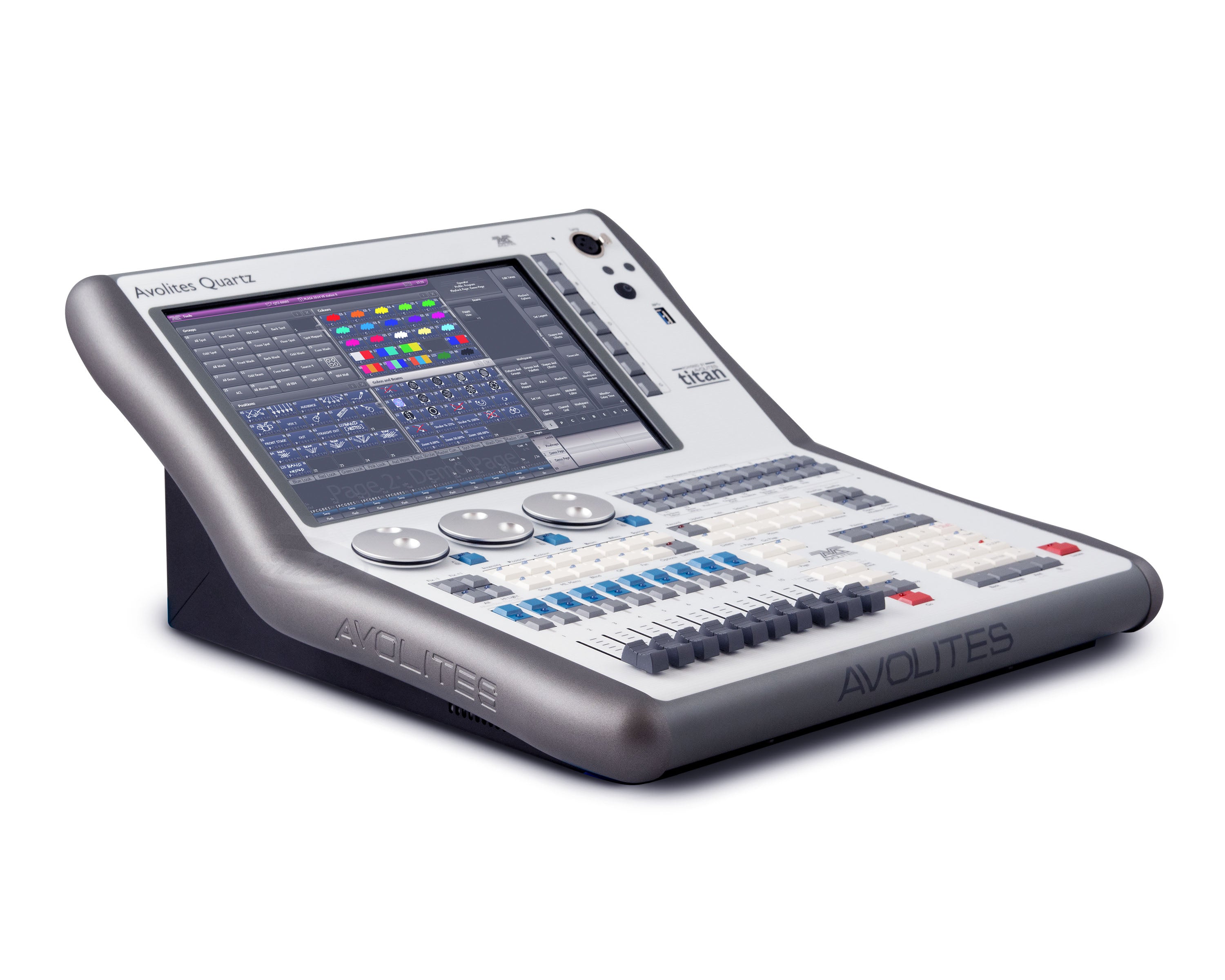 AVOQTZ - Avolites Quartz Compact Lighting Console Including Cover Image 2