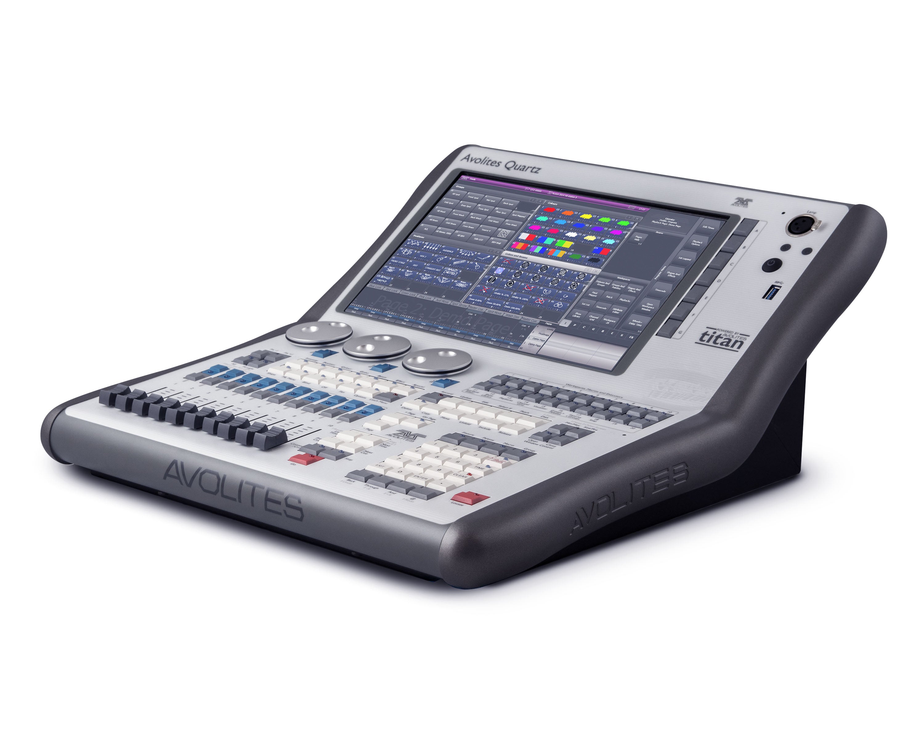 AVOQTZ - Avolites Quartz Compact Lighting Console Including Cover Image 3