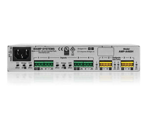 BIAAMPA460H - Biamp Tesira AMP A460H 4x60W Compact Digital Network Amplifier Image 2