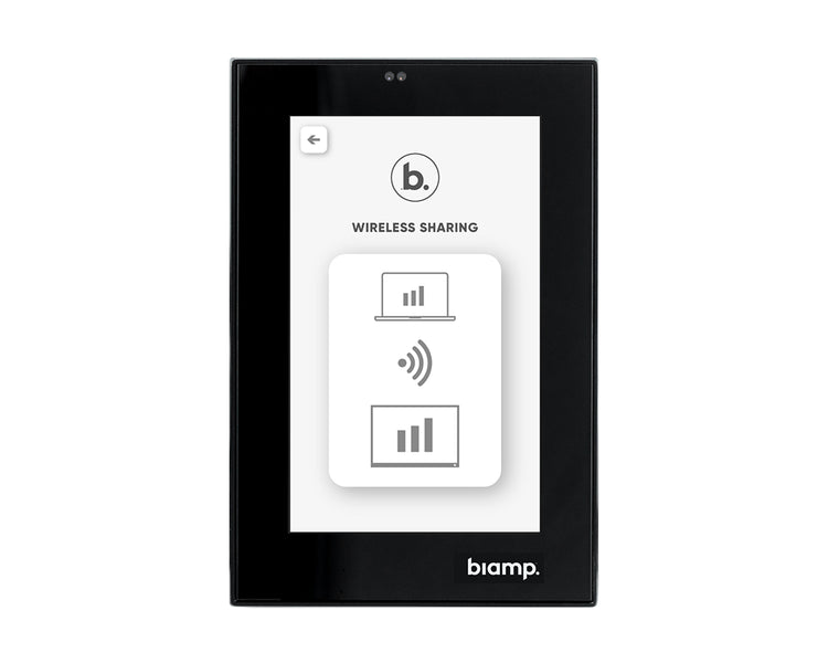 BIAAPPT4 - Biamp Apprimo Touch 4 4inch LCD Touch Panel PoE Black Image 1