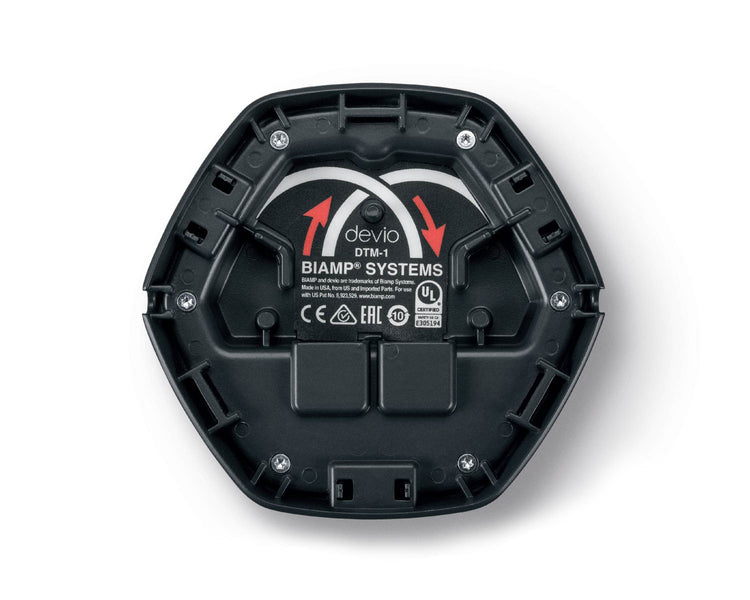 BIADSCR20TB - Biamp Devio SCR 20T Conferencing Hub 1x SCR 20 and 1x DTM 1 Black Image 5