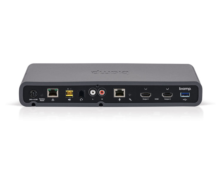 BIADSCR25CW - Biamp Devio SCR 25C Conferencing Hub 1x SCR 25 and 1x DCM 1 White Image 3