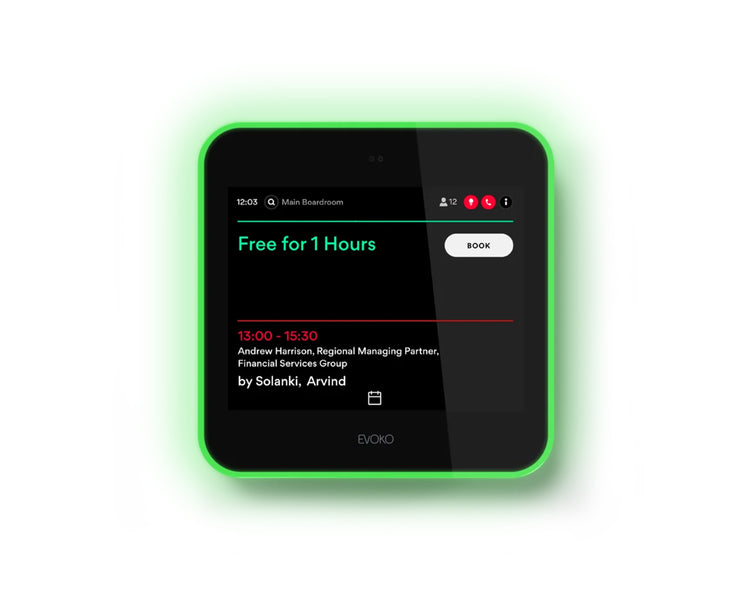 BIALISORM - Biamp Evoko Liso Room Manager for Co Working Meeting Rooms Image 4