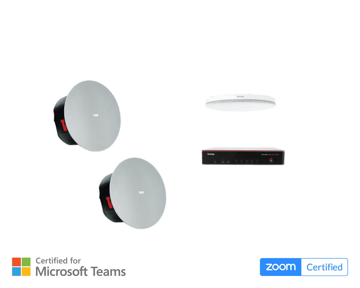 BIAMRBMXC - Biamp MRB M X400 C CIC6 Meeting Room Bundle with 2x C IC6 Speakers Image 1