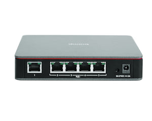 BIATSCTC5 - Biamp TesiraCONNECT TC 5 5 Port Expander 5xRJ 45 Ports (4xPoE) Image 2