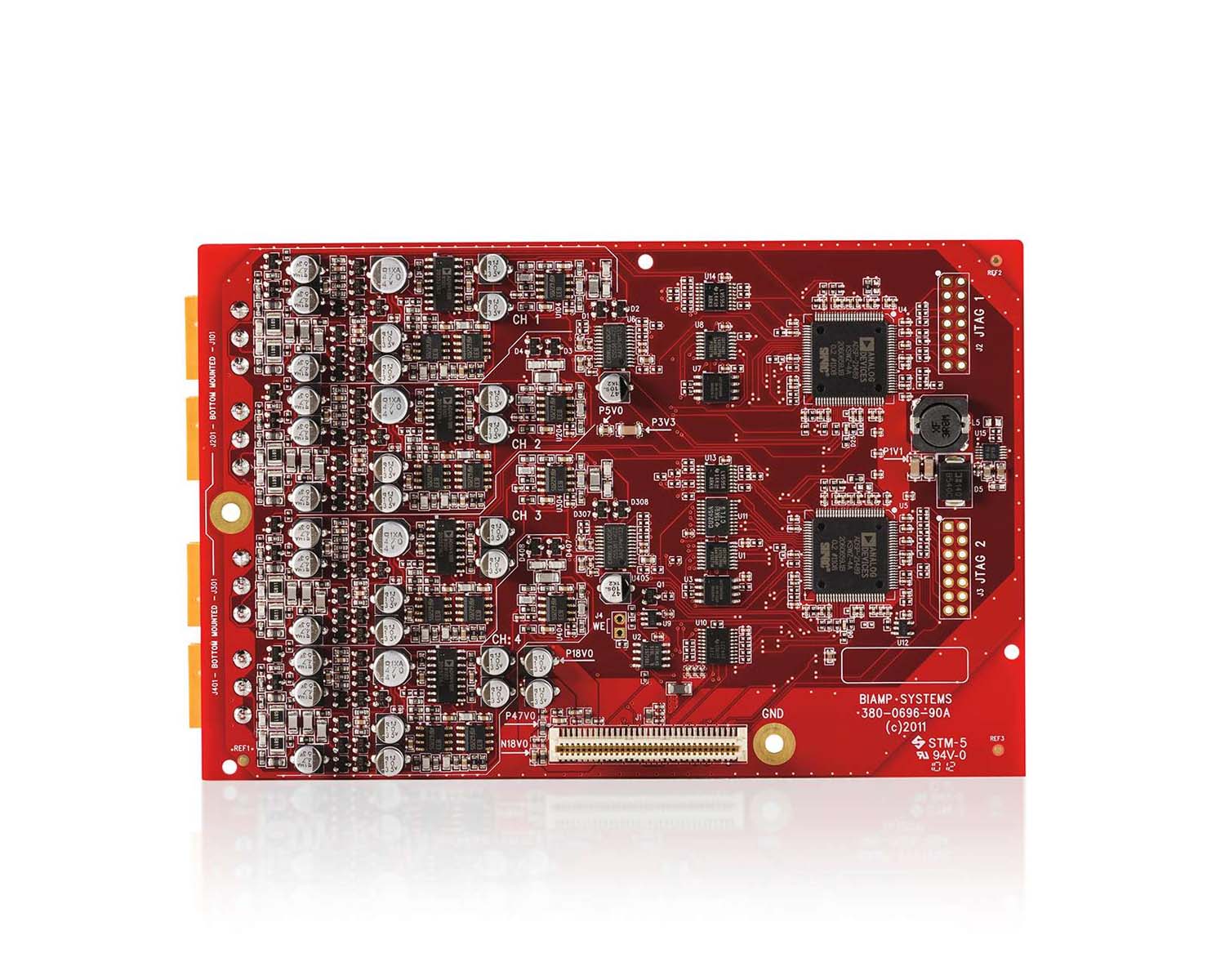 BIATSEEC4CK - Biamp Tesira EEC 4 Expander Card 4xMic or Line Input and AEC Card Kit Image 1