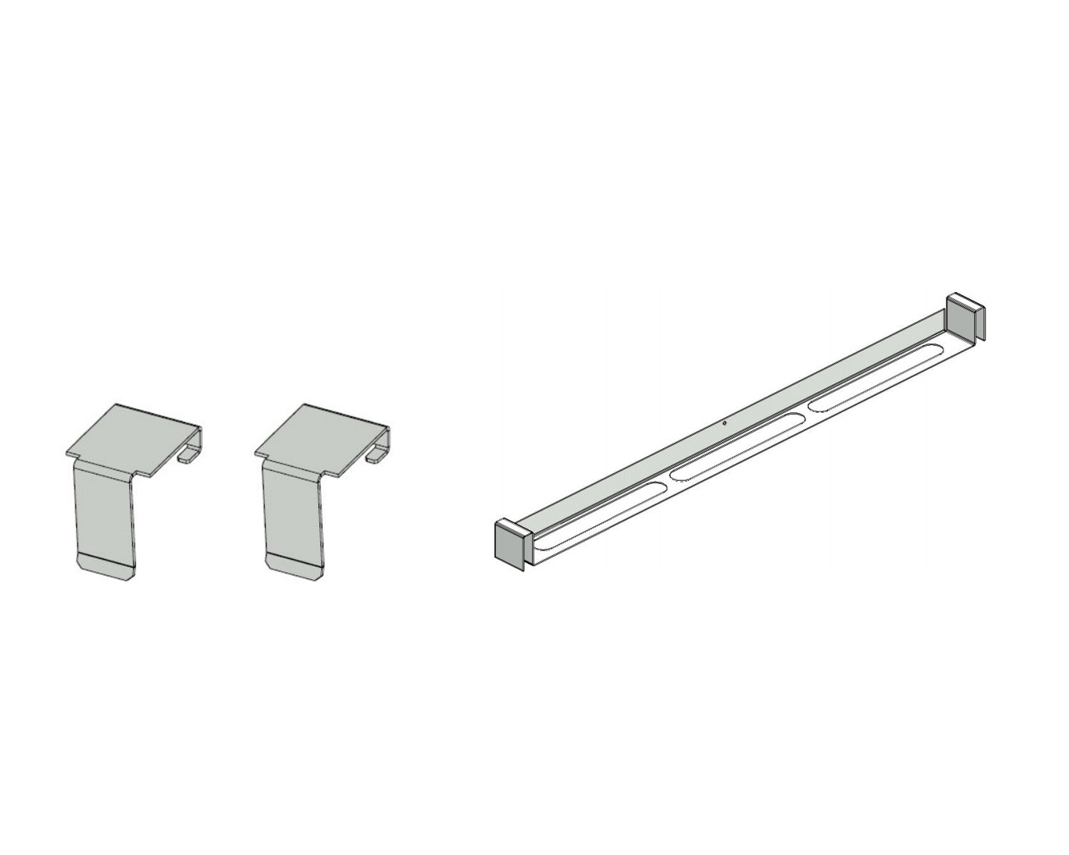 BIATTB1 - Biamp TB 1 Ceiling Tile Bridge for TCM or Devio DCM 1 Plenum Boxes Image 2