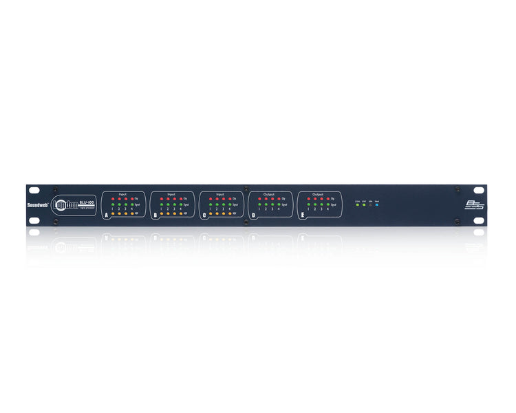 BSSBLU100 - BSS BLU100 Soundweb London  12 In or 8 Out 1U Open Image 1