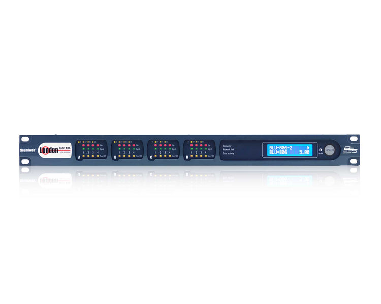 BSSBLU806C - BSS BLU806 (BLU800 with Dante Ports) Chassis Only 1U Image 1