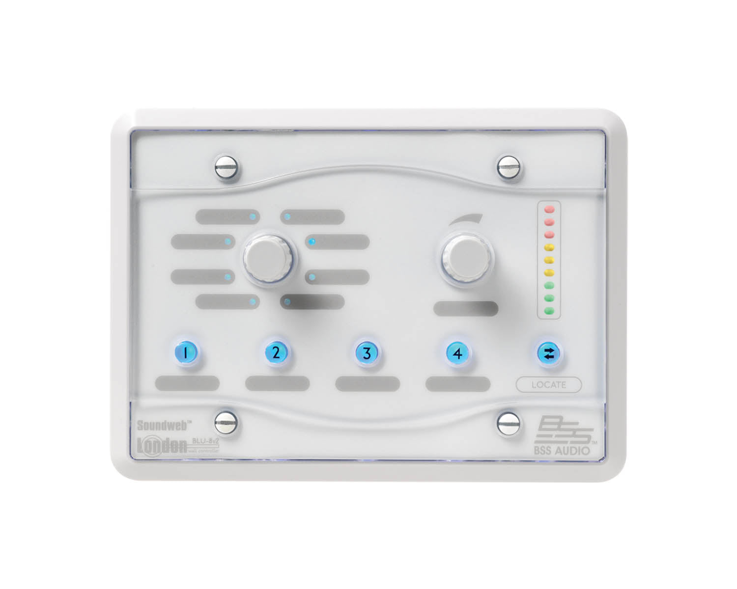 BSSBLU8W - BSS BLU8 V2 WHT Ver 2 Programmable 8 Zone Remote Control White Image 1