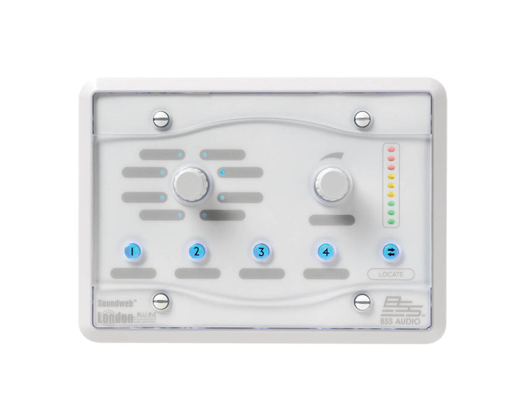 BSSBLU8W - BSS BLU8 V2 WHT Ver 2 Programmable 8 Zone Remote Control White Image 1
