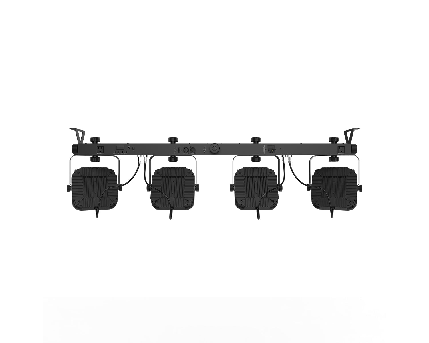 CHA4BFQILS - CHAUVET DJ 4BAR Flex Q ILS 4 Head Wash with Footswitch 28x3.5W RGBA LEDs Image 6