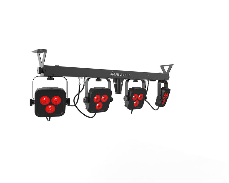 CHA4BLTBTILS - CHAUVET DJ 4BAR LTBT ILS 4 Head Wash Tripod 12x3W RGB and Footswitch and Bluetooth Image 2