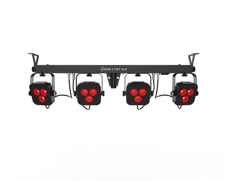 CHA4BLTBTILS - CHAUVET DJ 4BAR LTBT ILS 4 Head Wash Tripod 12x3W RGB and Footswitch and Bluetooth Image 3