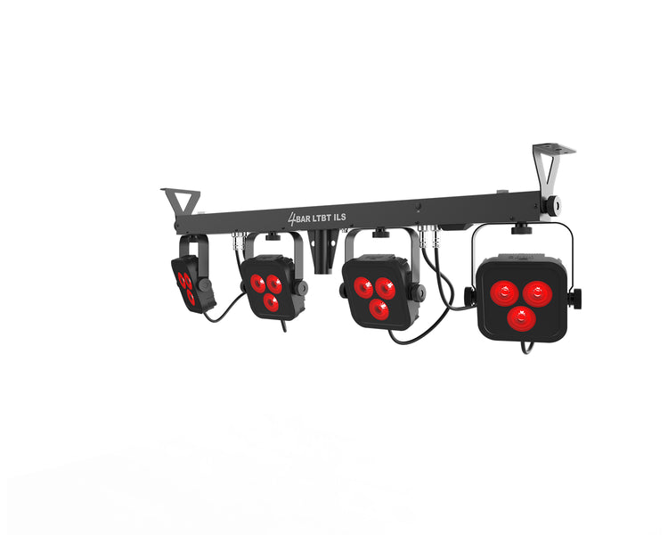 CHA4BLTBTILS - CHAUVET DJ 4BAR LTBT ILS 4 Head Wash Tripod 12x3W RGB and Footswitch and Bluetooth Image 4