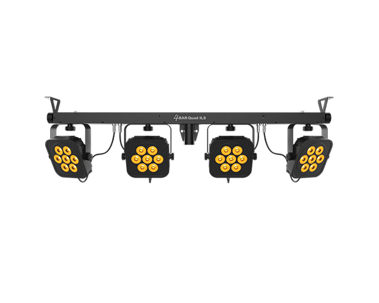 CHA4BQILS - CHAUVET DJ 4BAR Quad ILS 4 Head Wash Tripod 144 R or 144 G or 144 B (432) LEDs Image 5