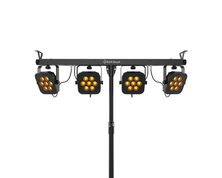 CHA4BQILS - CHAUVET DJ 4BAR Quad ILS 4 Head Wash Tripod 144 R or 144 G or 144 B (432) LEDs Image 6