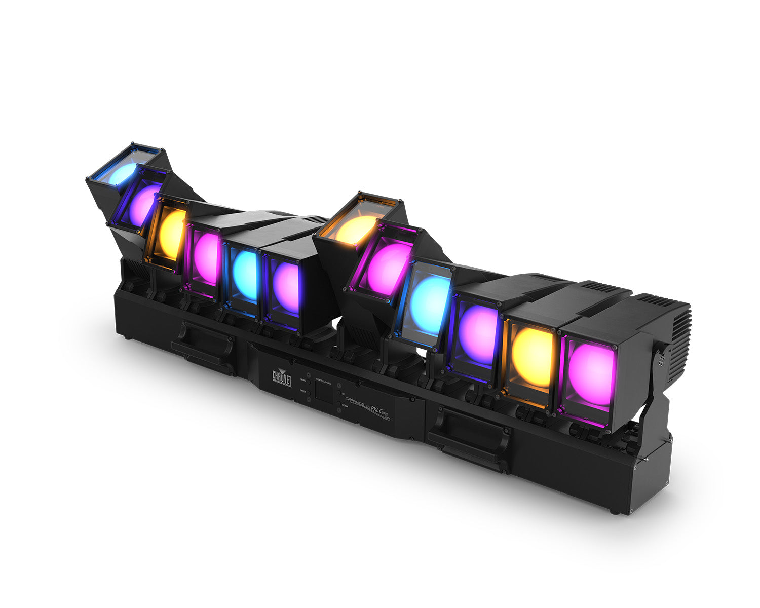 CHACRPXLC12 - CHAUVET Professional COLORado PXL Curve 12 Motorised LED Batten 12x45W RGBW LEDs IP65 Image 3