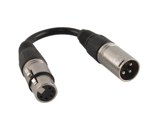 CHADMXA53 - CHAUVET DJ DMX Adaptor 5 Pin Female to 3 Pin Male Adapter Image 1