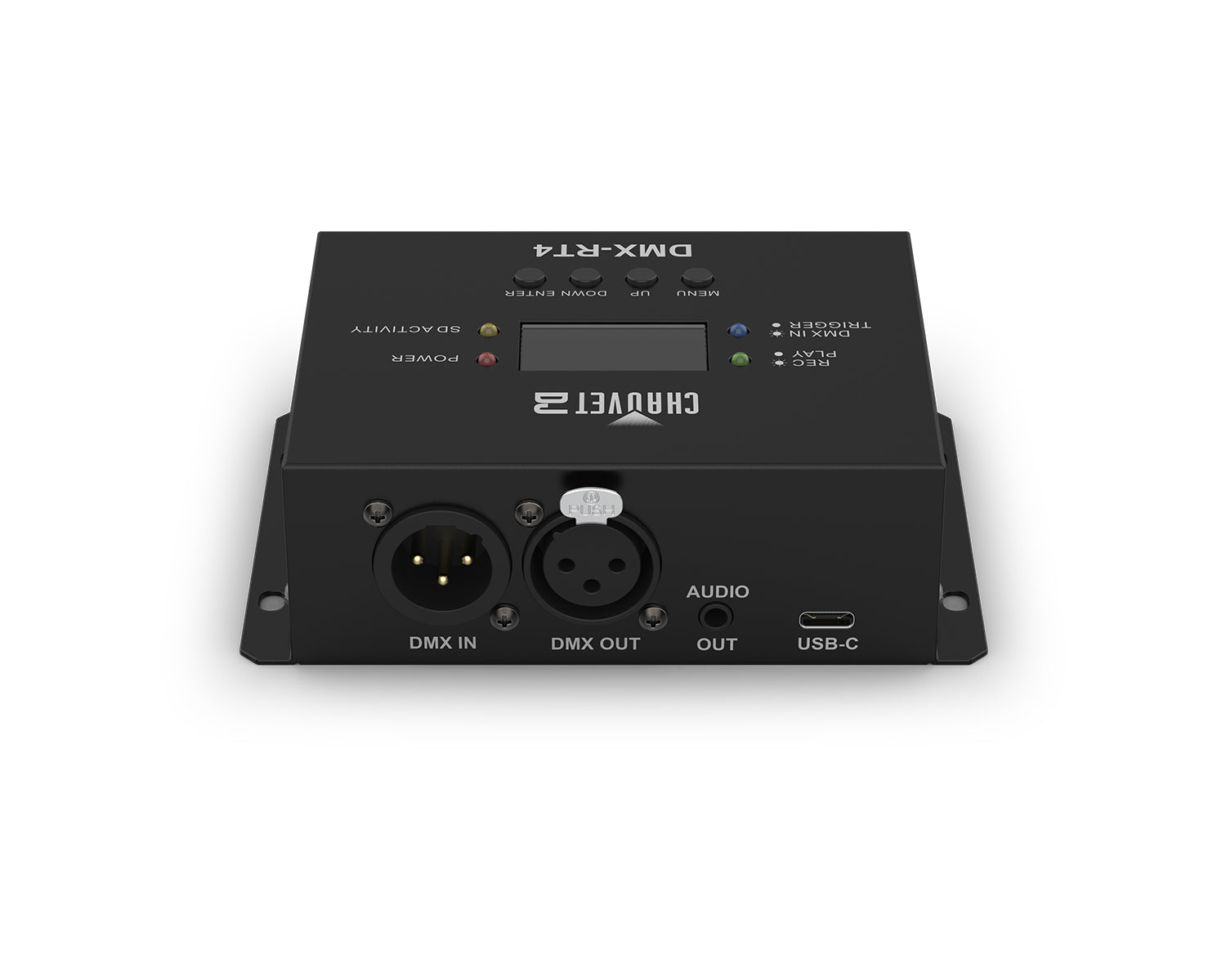 CHADMXRT4 - CHAUVET DJ DMX RT4 Recording and Playback Device with 4 x Triggers Image 4