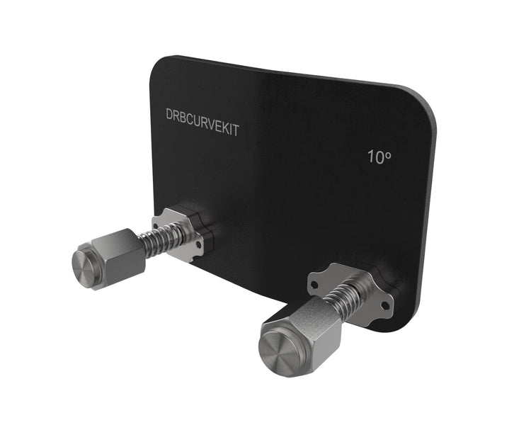 CHADRBCKITX2 - CHAUVET Professional DRBCURVEKITX2 Rig Bar Curve Bracket 2x 5degree and 2x 10degree Brackets Image 1