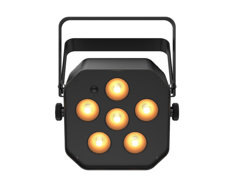 CHAEZLPQ6BTILS - CHAUVET DJ EZLink Par Q6BT ILS Battery LED PAR 6x3W RGBA LEDs and Bluetooth Image 2